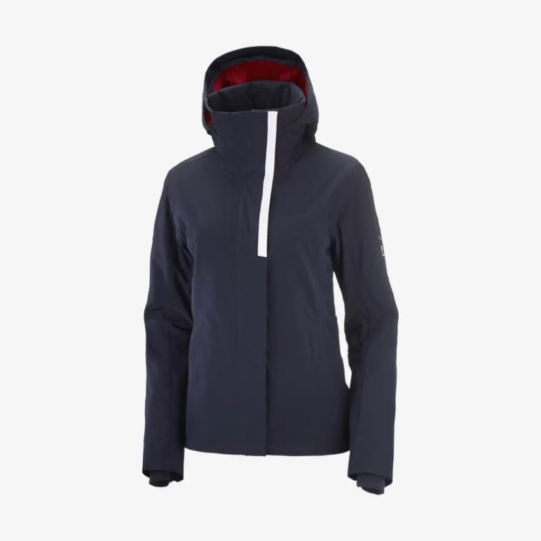 Navy Salomon Speed Women's Insulated Jackets | PH 85901O